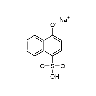 Sodium 4-sulfonaphthalen-1-olate Chemical Structure