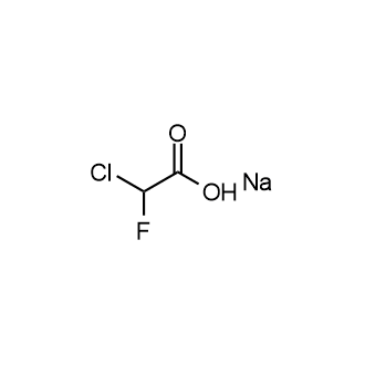 Sodium chlorofluoroacetate Chemical Structure