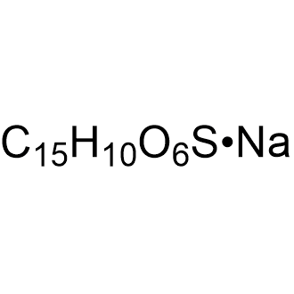 Sodium Flavonol-2'-sulfonate التركيب الكيميائي