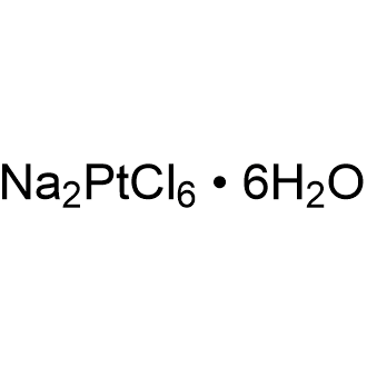 Sodium hexachloroplatinate(IV) hexahydrate التركيب الكيميائي