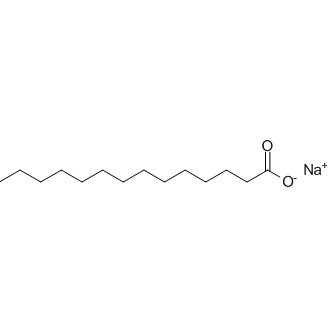 Sodium Myristate Chemical Structure