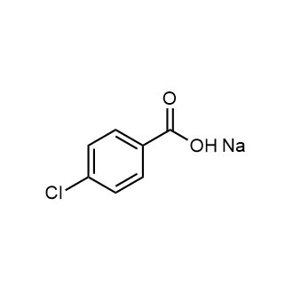 Sodium p-chlorobenzoate Chemical Structure