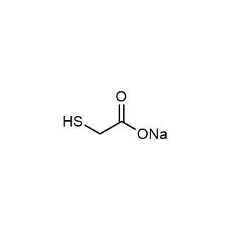 Sodium Thioglycolate 化学構造