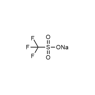 Sodium trifluoromethanesulfonate 化学構造