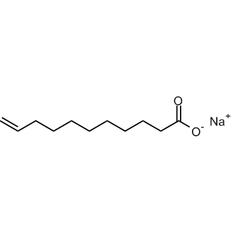 Sodium undecylenate Chemische Struktur