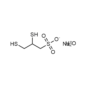 Sodium2,3-dimercaptopropanesulfonatemonohydrate Chemical Structure