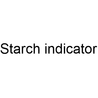 Starchindicator,0.5%(w/V)inwater Chemical Structure