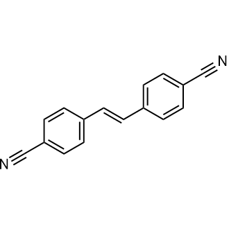 Stilbene-4,4''-dicarbonitrile Chemical Structure