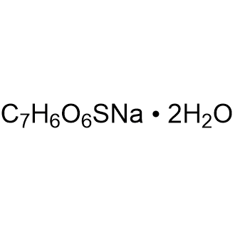 Sulfosalicylic acid indicator (ss) Chemische Struktur