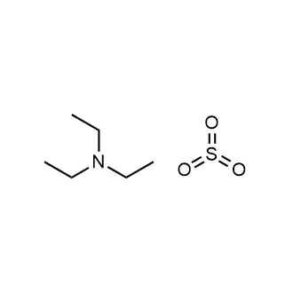 Sulfur trioxide, compd. with N,N-diethylethanamine 化学構造