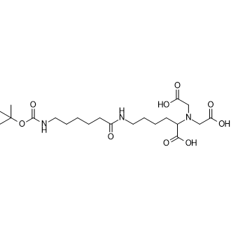 t-Boc-aminocaproicnitrilotriacetic Acid التركيب الكيميائي