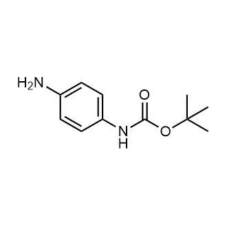 tert-Butyl (4-aminophenyl)carbamate Chemical Structure