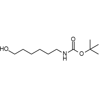 tert-Butyl (6-hydroxyhexyl)carbamate 化学構造