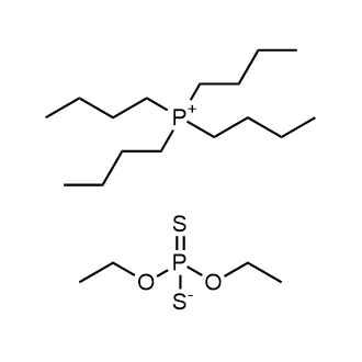 Tetrabutylphosphonium O,O-diethyl Phosphorodithioate Chemical Structure