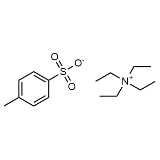 Tetraethylammonium 4-methylbenzenesulfonate Chemische Struktur