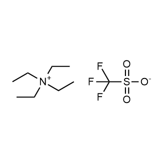 Tetraethylammonium Trifluoromethanesulfonate Chemical Structure