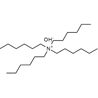 Tetrahexylammonium Hydroxide 化学構造