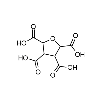 Tetrahydrofuran-2,3,4,5-tetracarboxylic acid Chemische Struktur