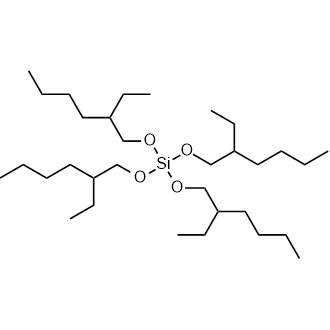 Tetrakis(2-ethylhexyl) Orthosilicate التركيب الكيميائي