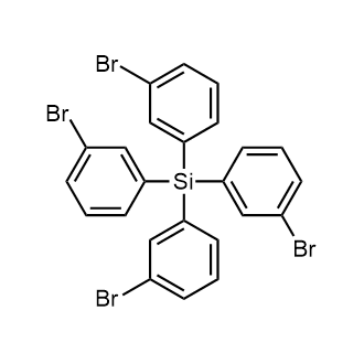 Tetrakis(3-bromophenyl)silane Chemical Structure