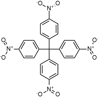 Tetrakis(4-nitrophenyl)methane Chemical Structure