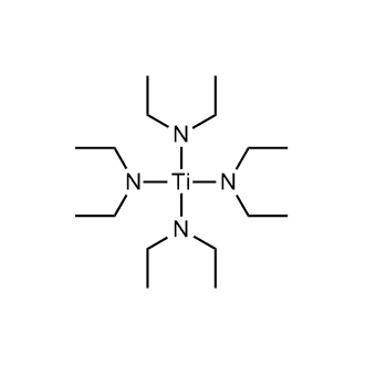 Tetrakis(diethylamido)titanium(IV) Chemical Structure