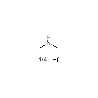 Tetrakis(dimethylamido)hafnium Chemische Struktur