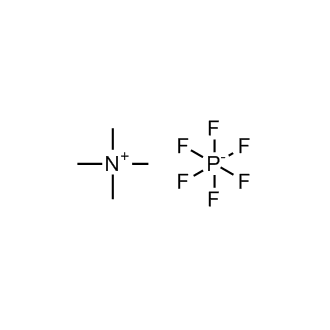 Tetramethylammonium Hexafluorophosphate Chemical Structure