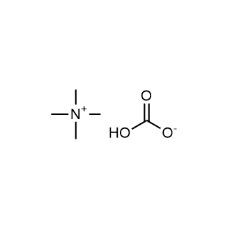 Tetramethylammonium hydrogencarbonate Chemische Struktur