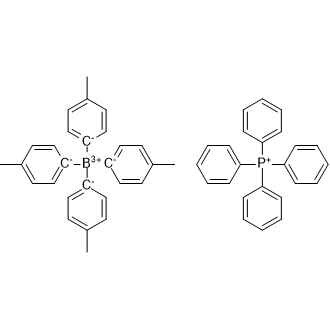 Tetraphenylphosphonium Tetra-p-tolylborate Chemical Structure