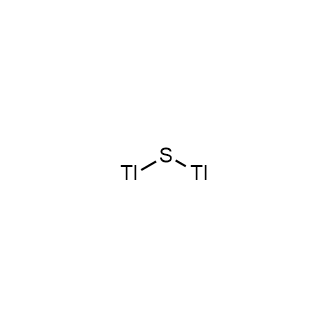 Thallium(I) sulfide Chemical Structure