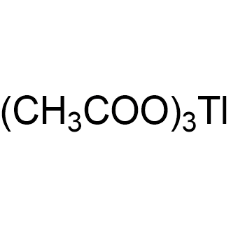 Thallium(III) acetate hydrate,AR,99% Chemical Structure