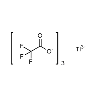 Thallium(III) trifluoroacetate Chemische Struktur