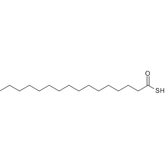 Thiopalmitic Acid Chemical Structure