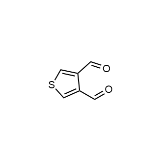 Thiophene-3,4-dicarbaldehyde Chemical Structure