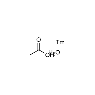 Thulium(iii) acetate hydrate Chemical Structure