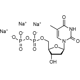 Thymidine 5'-diphosphoric acid trisodium salt Chemical Structure