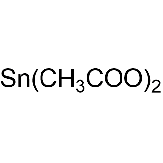 Tin(II) Acetate التركيب الكيميائي