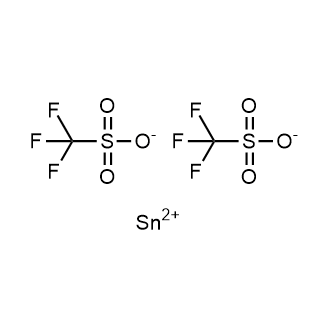 Tin(II) trifluoromethanesulfonate Chemical Structure