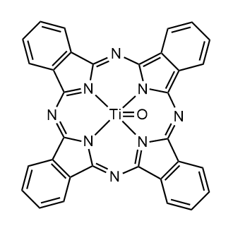 Titanyl Phthalocyanine(purifiedbysublimation) التركيب الكيميائي