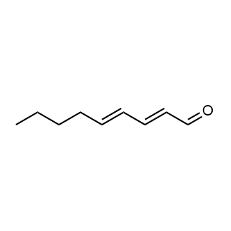 trans,trans-2,4-Nonadienal Chemical Structure