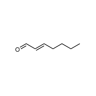 trans-2-Heptenal Chemical Structure