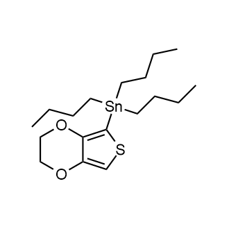 Tributyl(2,3-dihydrothieno[3,4-b][1,4]dioxin-5-yl)stannane Chemical Structure