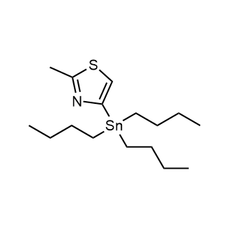 Tributyl-(2-methyl-1,3-thiazol-4-yl)stannane Chemical Structure