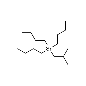 Tributyl(2-methylprop-1-enyl)stannane Chemical Structure