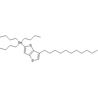 Tributyl(6-undecylthieno[3,2-b]thiophen-2-yl)stannane Chemical Structure