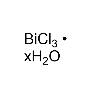 Trichlorobismuthane hydrate (1:x) 化学構造