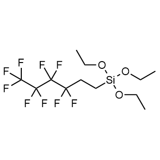 Triethoxy(1H,1H,2H,2H-nonafluorohexyl)silane Chemical Structure