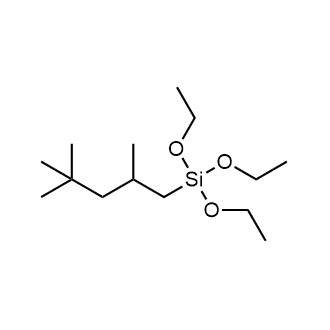 Triethoxy(2,4,4-trimethylpentyl)silane Chemical Structure