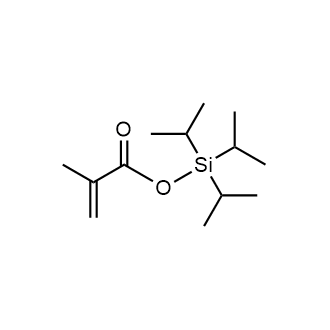 Triisopropylsilyl Methacrylate Chemical Structure